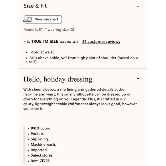 J.Crew Crinkle chiffon sheer long-sleeve dress in Black Size S NWT CF787 - Picture 5 of 11